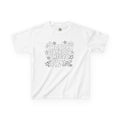 Happy Birthday America DIY Color-In Yourself Patriotic Kids Tee