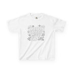 Happy Birthday America DIY Color-In Yourself Patriotic Kids Tee
