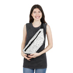 Color-Your-Own Space Rainbow Hip Bag