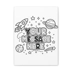 🖍️ Personalized Color Your Own Canvas