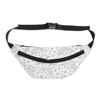 Color-Your-Own Space Rainbow Hip Bag