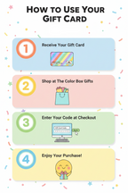 The Color Box Gifts Digital Gift Card
